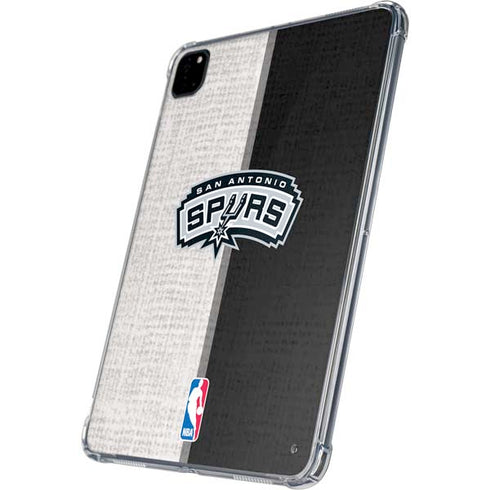 NBA San Antonio Spurs Canvas iPad Pro 11in (2024) Clear Case