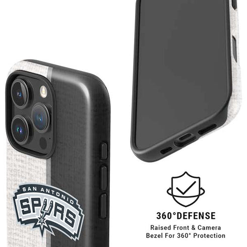 NBA San Antonio Spurs Canvas iPhone 16 Pro Max Magsafe Impact Case