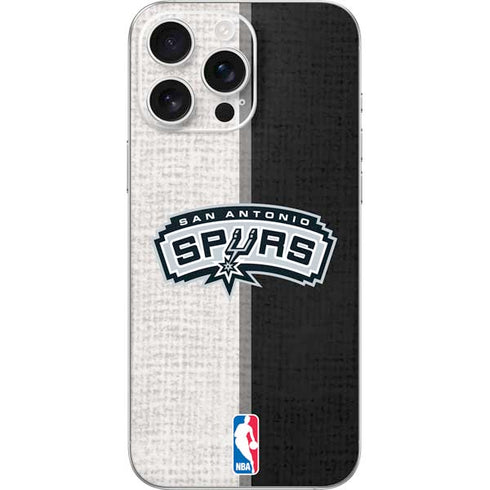 NBA San Antonio Spurs Canvas iPhone 16 Pro Max Skin