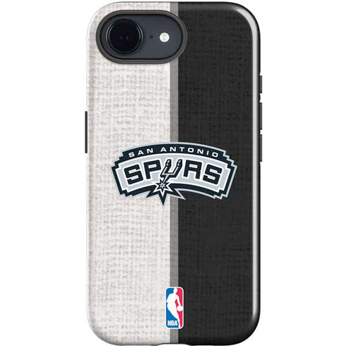 NBA San Antonio Spurs Canvas iPhone 16e Impact Case