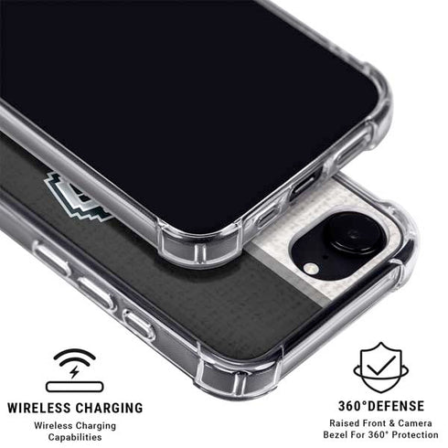 NBA San Antonio Spurs Canvas iPhone 16e MagSafe Case