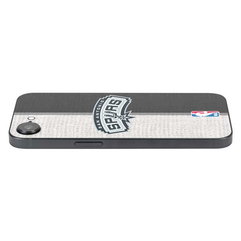 NBA San Antonio Spurs Canvas iPhone 16e Skin