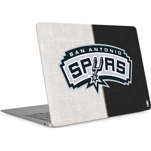 NBA San Antonio Spurs Canvas Apple MacBook Air Skin
