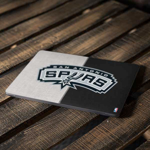 NBA San Antonio Spurs Canvas Apple MacBook Air Skin