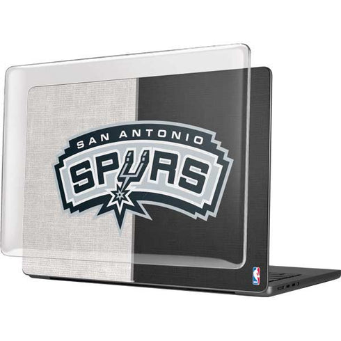 NBA San Antonio Spurs Canvas MacBook Pro 14in (2021-24) Case plus Skin