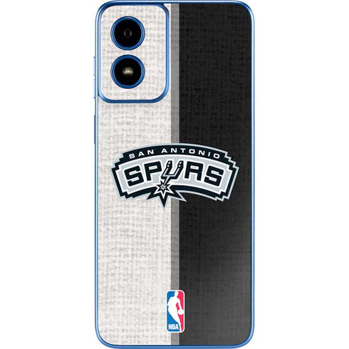 NBA San Antonio Spurs Canvas Moto G Play 4G (2024) Skin