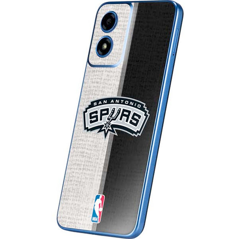 NBA San Antonio Spurs Canvas Moto G Play 4G (2024) Skin