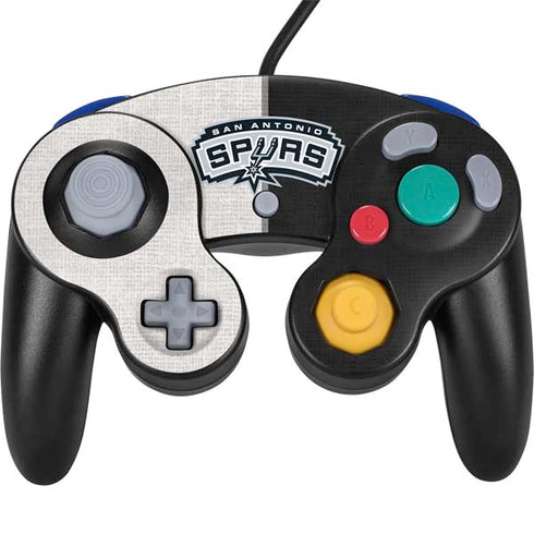 NBA San Antonio Spurs Canvas Nintendo Skins