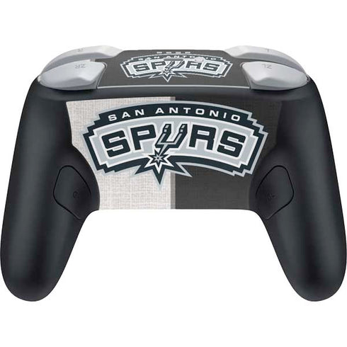NBA San Antonio Spurs Canvas Nintendo Switch 2 (2025) Pro Controller Skin