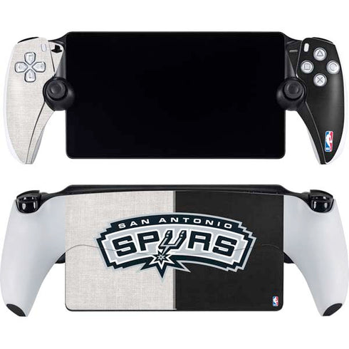 NBA San Antonio Spurs Canvas PlayStation Portal Remote Player Skin