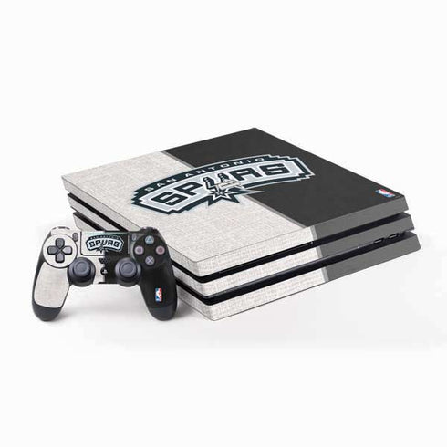 NBA San Antonio Spurs Canvas PlayStation PS4 Skins