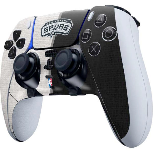 NBA San Antonio Spurs Canvas PS5 DualSense Edge Pro Controller Skin
