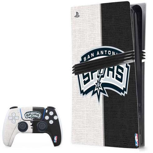 NBA San Antonio Spurs Canvas PlayStation PS5 Skins