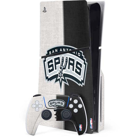 NBA San Antonio Spurs Canvas PlayStation PS5 Skins