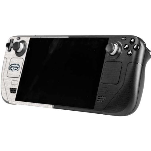 NBA San Antonio Spurs Canvas Steam Deck Handheld Gaming Computer OLED Skin