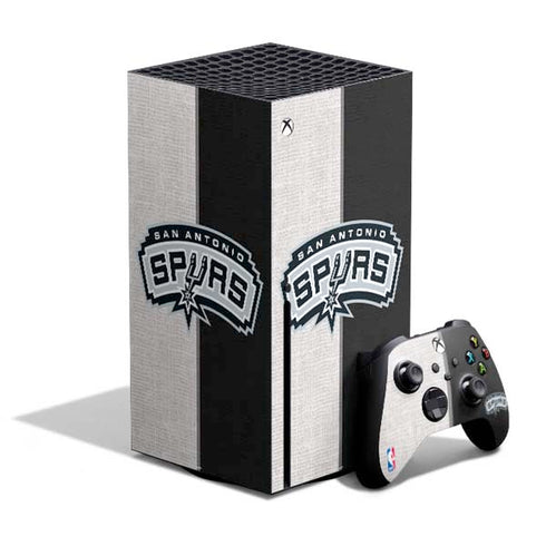 NBA San Antonio Spurs Canvas Xbox Series X Skins