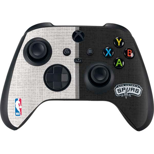 NBA San Antonio Spurs Canvas Xbox Series X Controller Skin