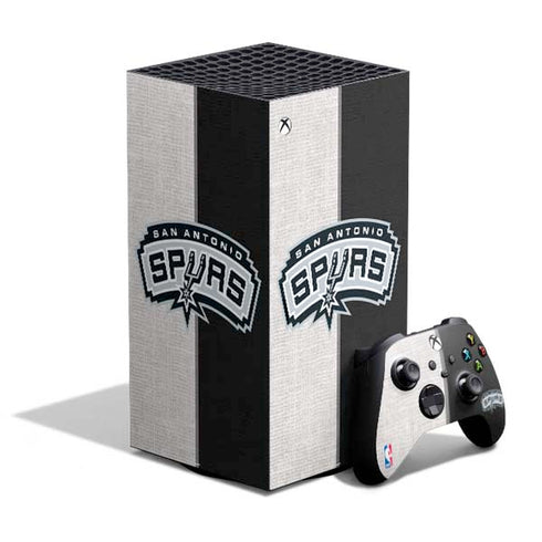 NBA San Antonio Spurs Canvas XBox Series X Digital Edition Bundle Skin