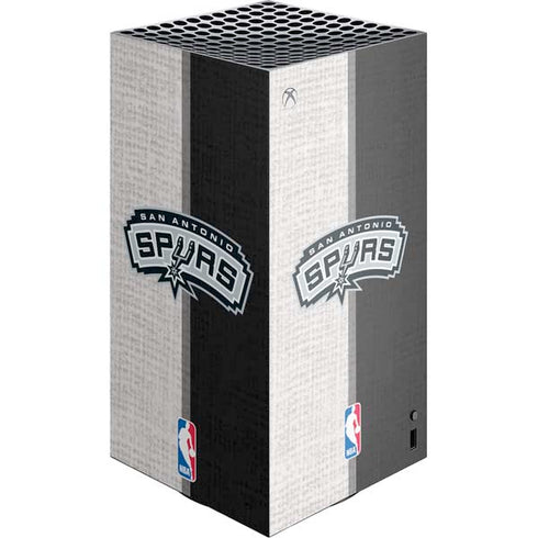 NBA San Antonio Spurs Canvas XBox Series X Digital Edition Console Skin