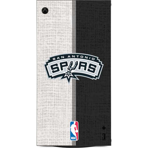 NBA San Antonio Spurs Canvas XBox Series X Digital Edition Console Skin