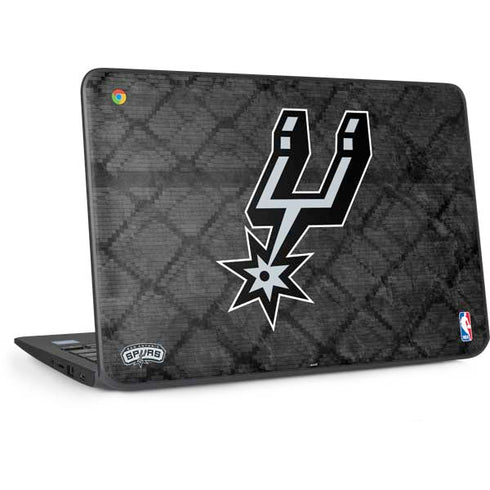 NBA San Antonio Spurs Dark Rust HP Chromebook Skin