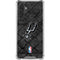NBA San Antonio Spurs Dark Rust Galaxy A17 Clear Case