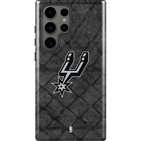 NBA San Antonio Spurs Dark Rust Galaxy S23 Ultra Pro Case