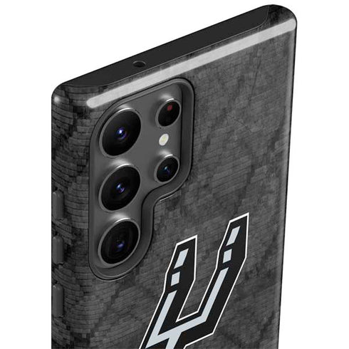 NBA San Antonio Spurs Dark Rust Galaxy S23 Ultra Pro Case