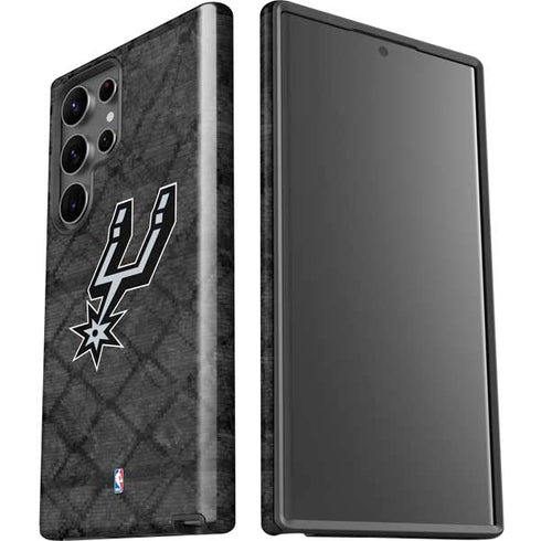 NBA San Antonio Spurs Dark Rust Galaxy S23 Ultra Pro Case