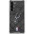 NBA San Antonio Spurs Dark Rust Galaxy S24 FE Clear Case