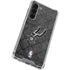 NBA San Antonio Spurs Dark Rust Galaxy S24 FE Clear Case
