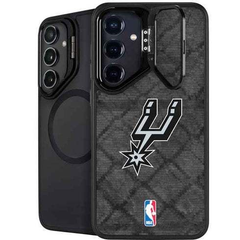 NBA San Antonio Spurs Dark Rust Galaxy S25 Kickstand Case