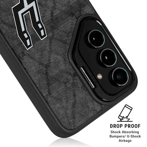NBA San Antonio Spurs Dark Rust Galaxy S25 Kickstand Case