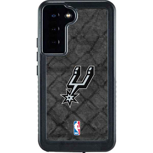 NBA San Antonio Spurs Dark Rust Galaxy S24 Plus Waterproof Case