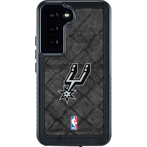 NBA San Antonio Spurs Dark Rust Galaxy S24 Waterproof Case