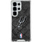 NBA San Antonio Spurs Dark Rust Galaxy S25 Ultra Clear Case
