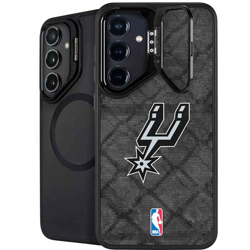 NBA San Antonio Spurs Dark Rust Galaxy S26 Kickstand Case