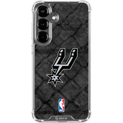NBA San Antonio Spurs Dark Rust Galaxy S26 Plus Clear Case