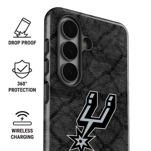 NBA San Antonio Spurs Dark Rust Galaxy S26 Plus Impact Case