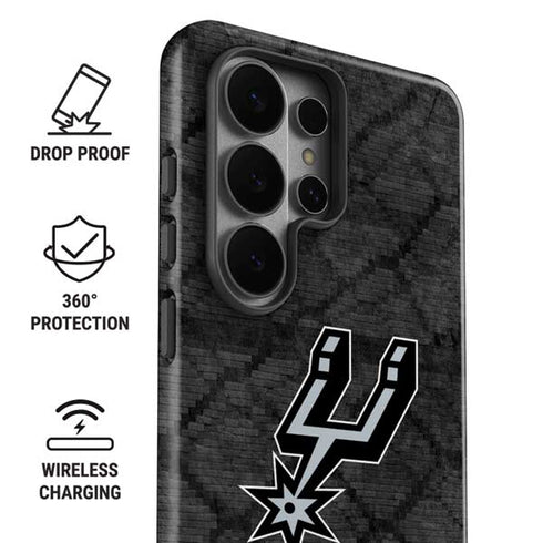 NBA San Antonio Spurs Dark Rust Galaxy S26 Ultra Impact Case