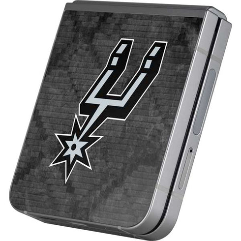 NBA San Antonio Spurs Dark Rust Galaxy Z Flip6 Skin