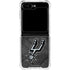 NBA San Antonio Spurs Dark Rust Galaxy Z Flip6 Clear Case