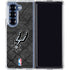 NBA San Antonio Spurs Dark Rust Galaxy Z Fold6 Clear Case