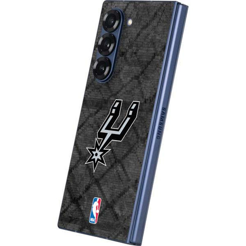 NBA San Antonio Spurs Dark Rust Galaxy Z Fold6 Skin