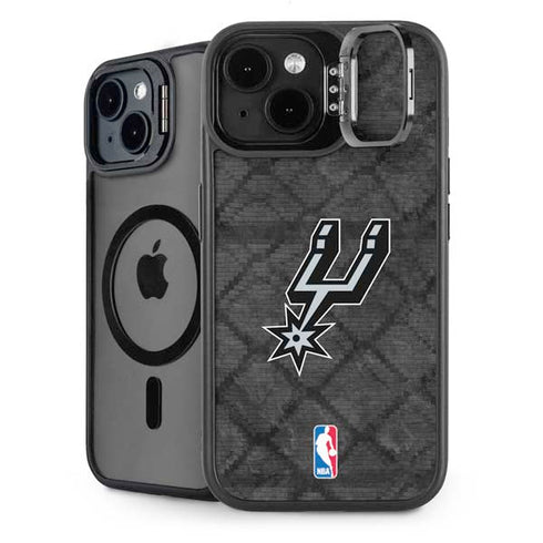NBA San Antonio Spurs Dark Rust iPhone 14 Kickstand Case