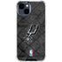 NBA San Antonio Spurs Dark Rust iPhone 15 Clear Case