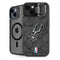 NBA San Antonio Spurs Dark Rust iPhone 15 Kickstand Case