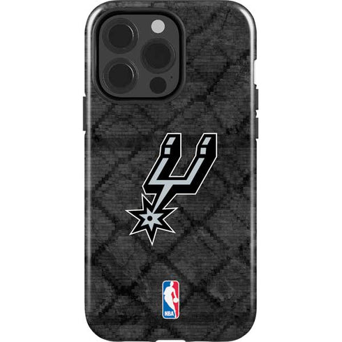 NBA San Antonio Spurs Dark Rust iPhone 15 Pro Impact Case
