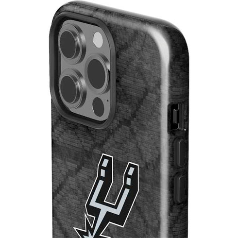 NBA San Antonio Spurs Dark Rust iPhone 15 Pro Impact Case