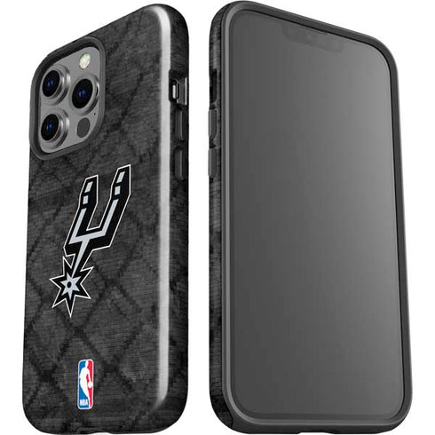 NBA San Antonio Spurs Dark Rust iPhone 15 Pro Impact Case